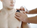 Medical Taping Concept.